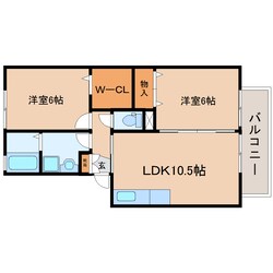 静岡駅 バス22分  堀ノ内下車：停歩5分 1階の物件間取画像